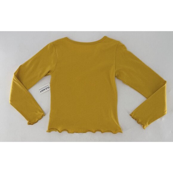 NWT Old Navy Girl's Lettuce-Edge Licensed Hello Kitty Graphic Tee Yellow‎ Size M - Picture 2 of 7